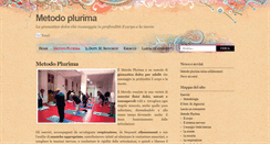 Desktop Screenshot of metodoplurima.it
